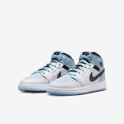 (GS) Aithtr Jordthtan 1 Mid SE 'White / Ice Blue' (2023) DV1337-104