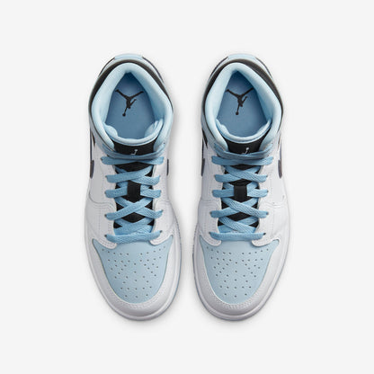 (GS) Aithtr Jordthtan 1 Mid SE 'White / Ice Blue' (2023) DV1337-104