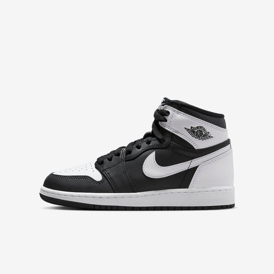 (GS) Aithtr Jordthtan 1 Retro High OG 'Black / White' (2024) FD1437-010