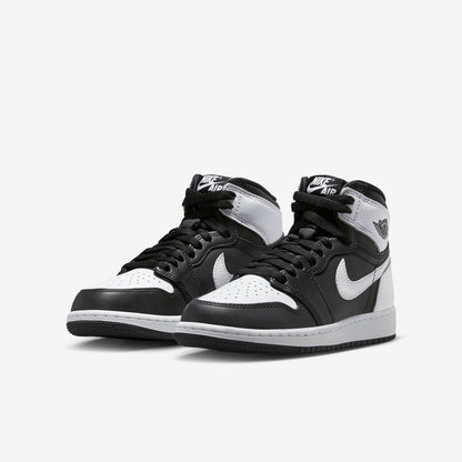 (GS) Aithtr Jordthtan 1 Retro High OG 'Black / White' (2024) FD1437-010
