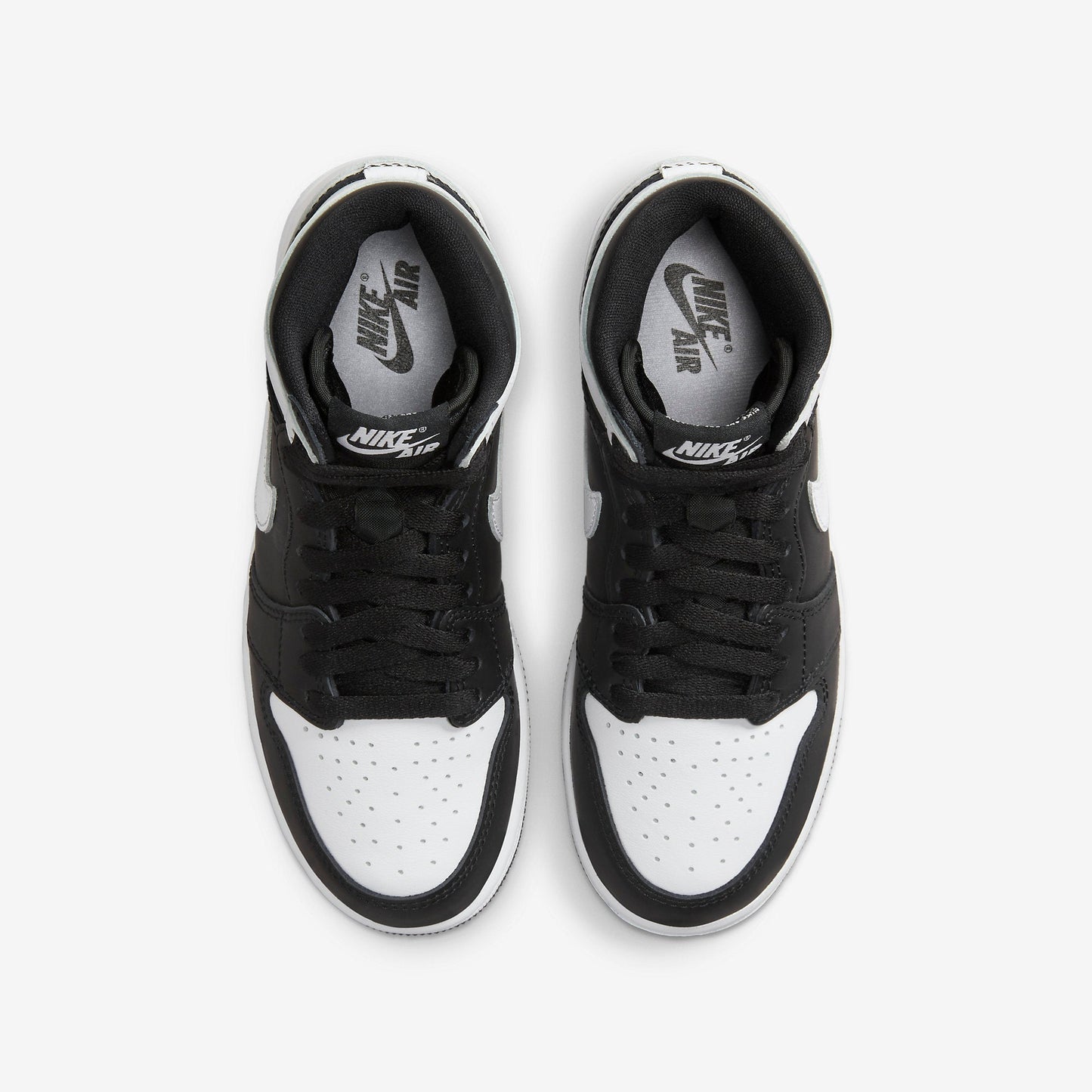 (GS) Aithtr Jordthtan 1 Retro High OG 'Black / White' (2024) FD1437-010