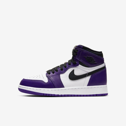 (GS) Aithtr Jordthtan 1 Retro High OG 'Court Purple 2.0' (2020) 575441-500