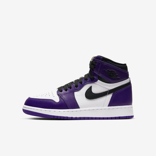 (GS) Aithtr Jordthtan 1 Retro High OG 'Court Purple 2.0' (2020) 575441-500