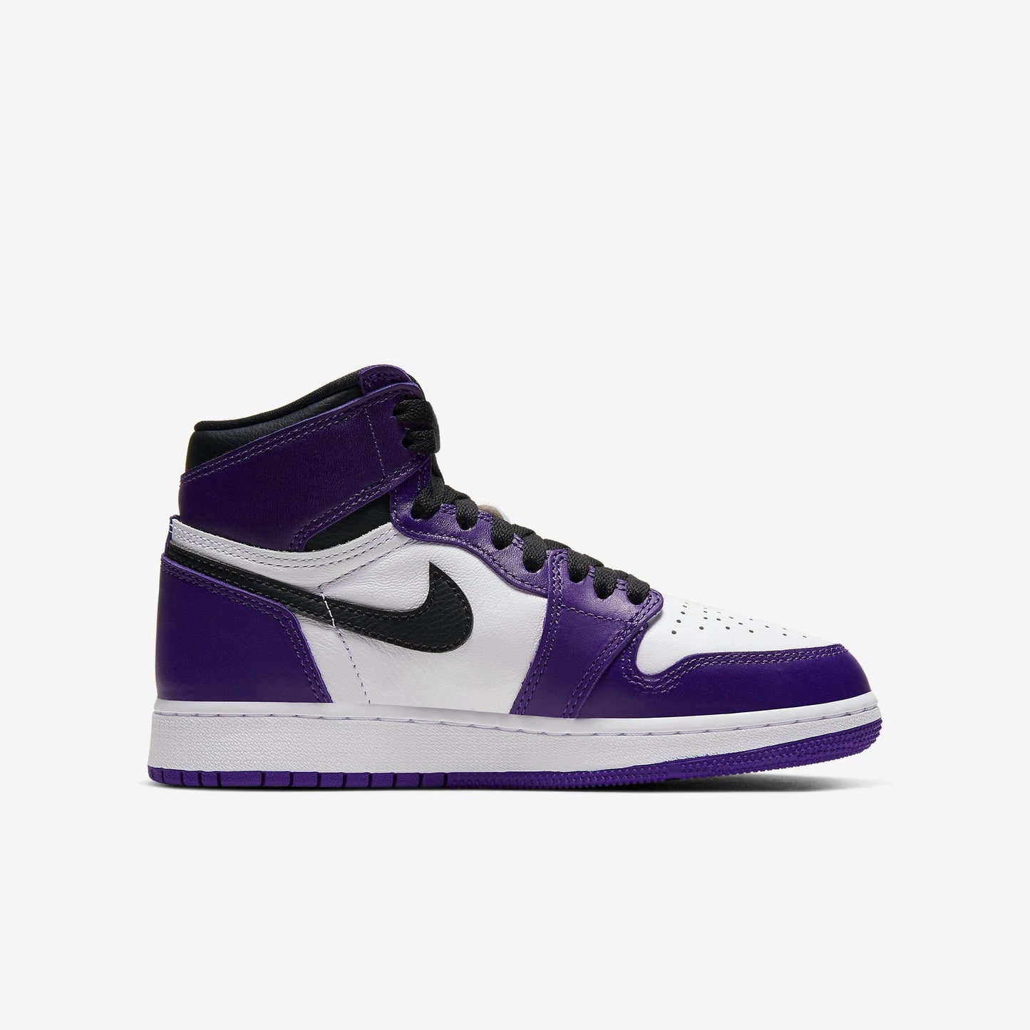 (GS) Aithtr Jordthtan 1 Retro High OG 'Court Purple 2.0' (2020) 575441-500