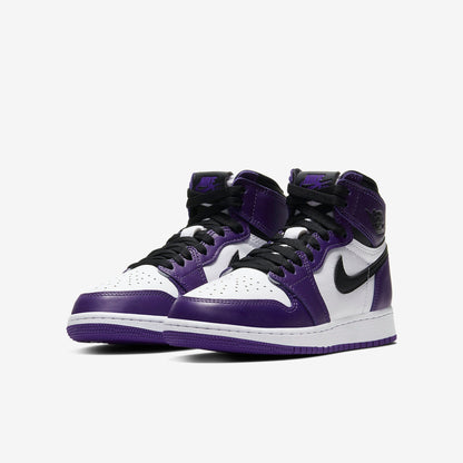 (GS) Aithtr Jordthtan 1 Retro High OG 'Court Purple 2.0' (2020) 575441-500