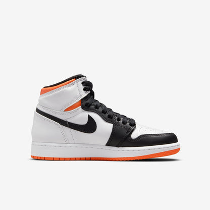 (GS) Aithtr Jordthtan 1 Retro High OG 'Electro Orange' (2021) 575441-180