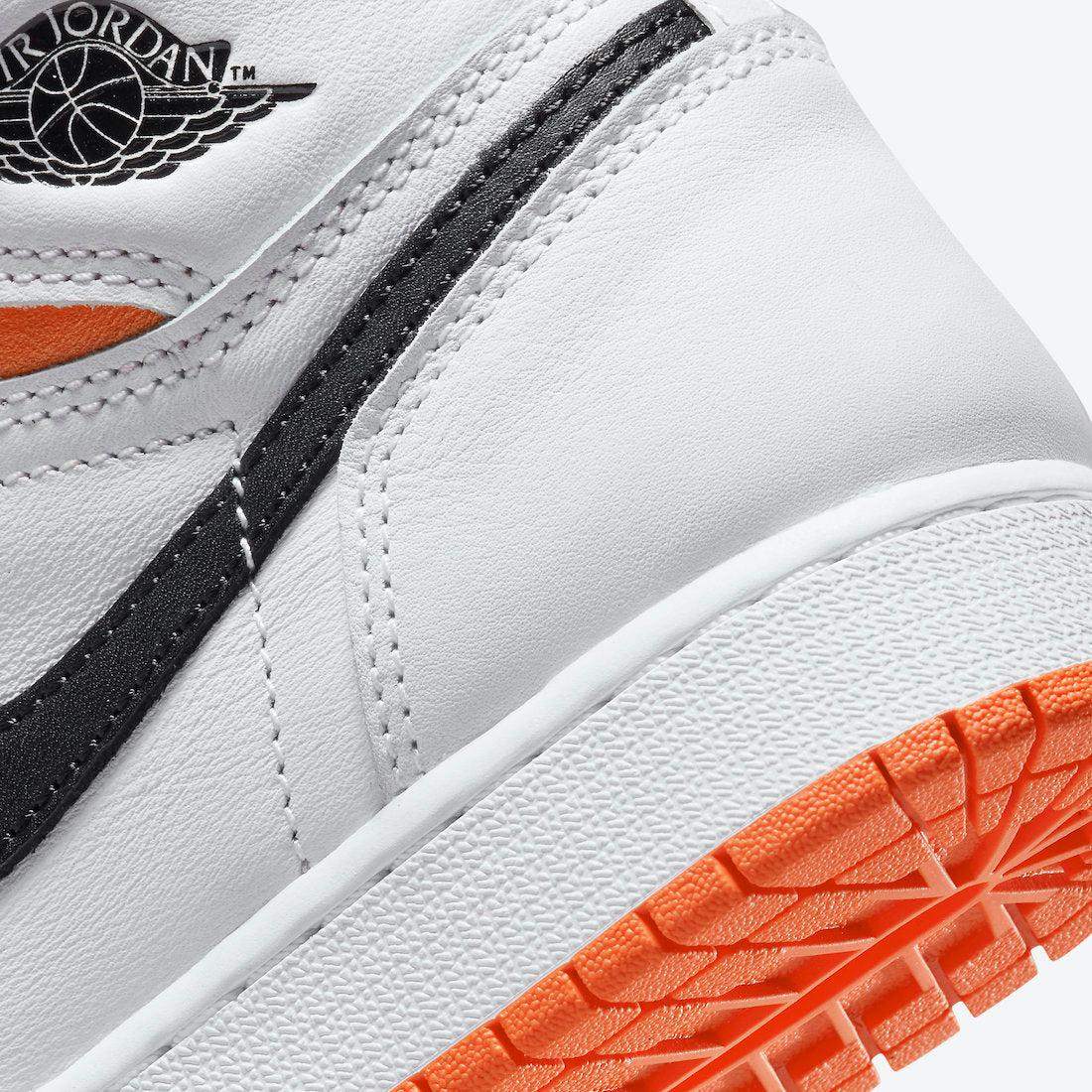 (GS) Aithtr Jordthtan 1 Retro High OG 'Electro Orange' (2021) 575441-180