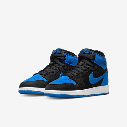 (GS) Aithtr Jordthtan 1 Retro High OG 'Reimagined Royal Blue' (2023) FD1437-042