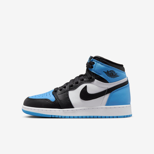 (GS) Aithtr Jordthtan 1 Retro High OG 'UNC / University Blue Toe' (2023) FD1437-400