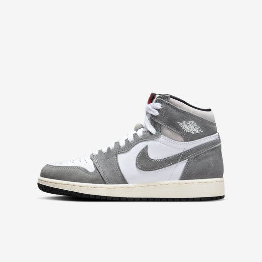 (GS) Aithtr Jordthtan 1 Retro High OG 'Washed Black' (2023) FD1437-051