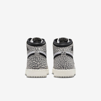 (GS) Aithtr Jordthtan 1 Retro High OG 'White Cement / Elephant Print' (2023) FD1437-052