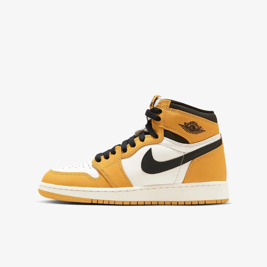 (GS) Aithtr Jordthtan 1 Retro High OG 'Yellow Ochre' (2024) FD1437-701