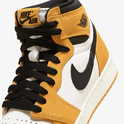 (GS) Aithtr Jordthtan 1 Retro High OG 'Yellow Ochre' (2024) FD1437-701