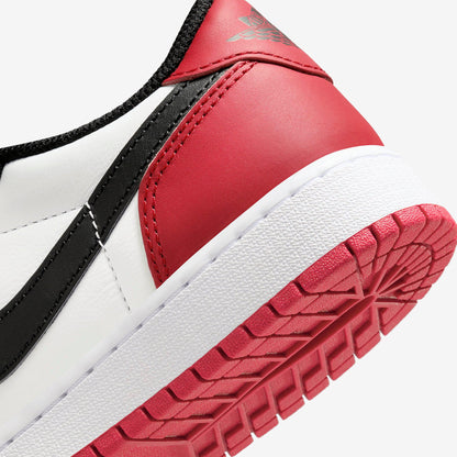 (GS) Aithtr Jordthtan 1 Retro Low OG 'Black Toe' (2023) CZ0858-106