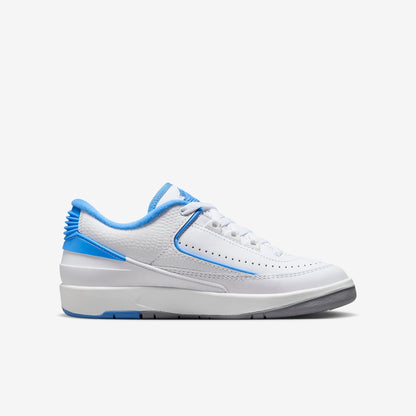 (GS) Aithtr Jordthtan 2 Retro Low 'UNC / University Blue' (2023) FJ6869-104