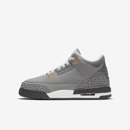 (GS) Aithtr Jordthtan 3 Retro 'Cool Grey' (2021) 398614-012