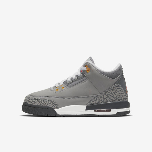 (GS) Aithtr Jordthtan 3 Retro 'Cool Grey' (2021) 398614-012