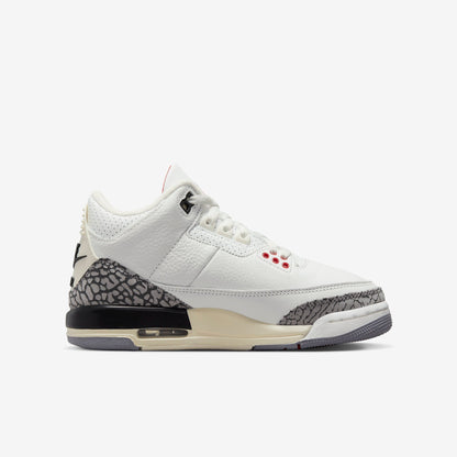(GS) Aithtr Jordthtan 3 Retro 'Reimagined White Cement' (2023) DM0967-100