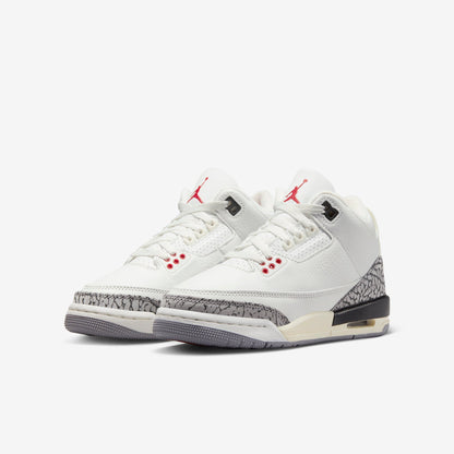 (GS) Aithtr Jordthtan 3 Retro 'Reimagined White Cement' (2023) DM0967-100