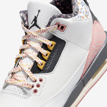 (GS) Aithtr Jordthtan 3 Retro 'Vintage Floral / Red Stardust' (2024) 441140-100