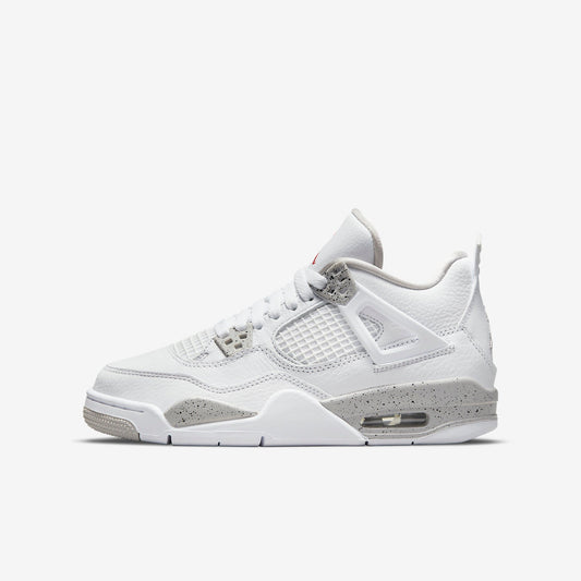 (GS) Aithtr Jordthtan 4 Retro 'White Oreo' (2021) DJ4699-100