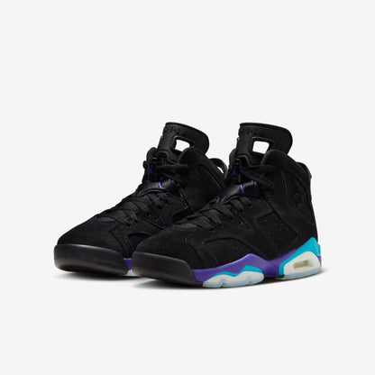 (GS) Aithtr Jordthtan 6 Retro 'Black / Aqua' (2023) 384665-004