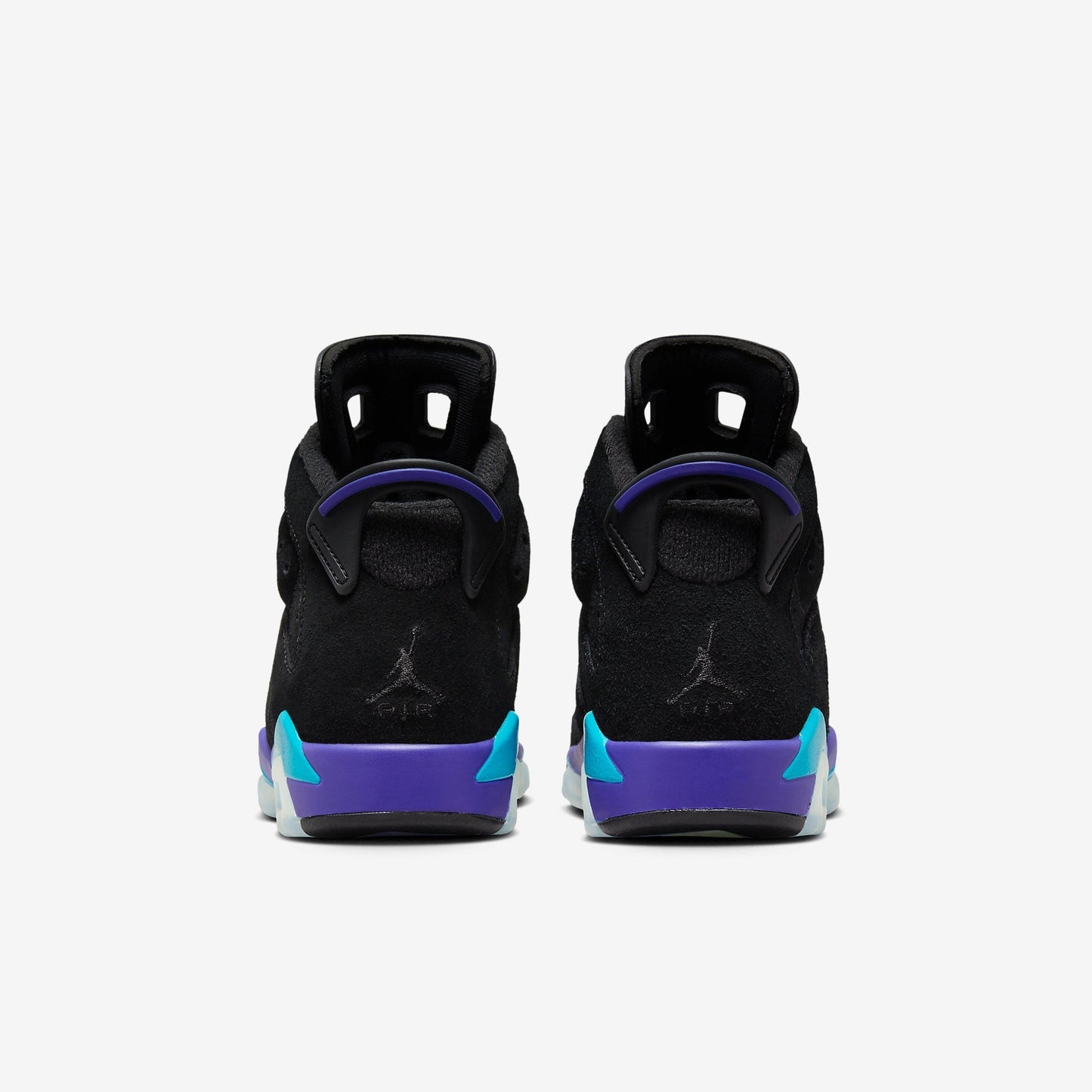 (GS) Aithtr Jordthtan 6 Retro 'Black / Aqua' (2023) 384665-004