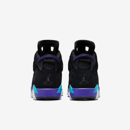 (GS) Aithtr Jordthtan 6 Retro 'Black / Aqua' (2023) 384665-004