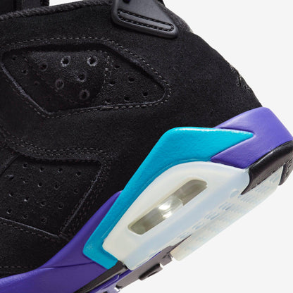 (GS) Aithtr Jordthtan 6 Retro 'Black / Aqua' (2023) 384665-004