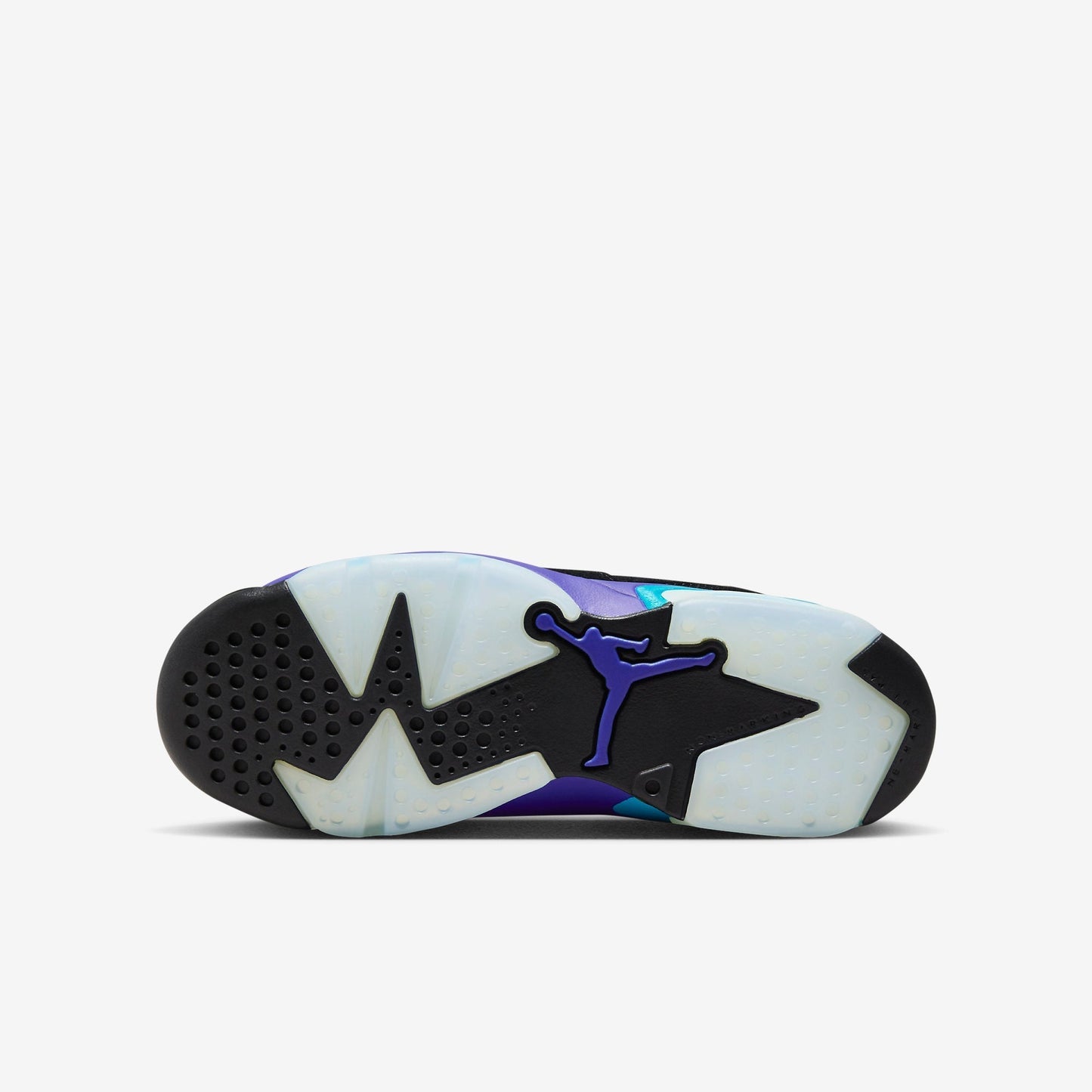 (GS) Aithtr Jordthtan 6 Retro 'Black / Aqua' (2023) 384665-004