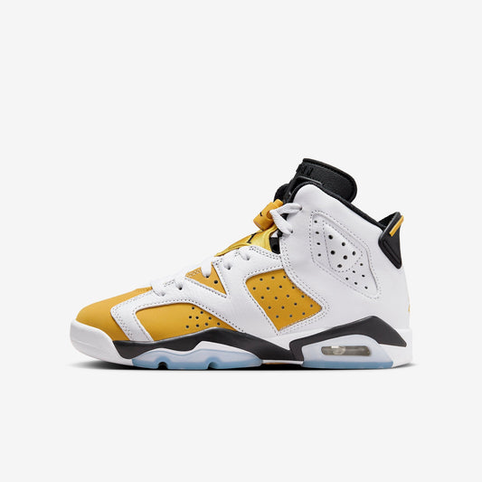(GS) Aithtr Jordthtan 6 Retro 'White / Yellow Ochre' (2024) 384665-170