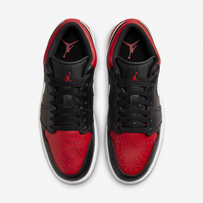 (Men's) Aithtr Jordthtan 1 Low 'Alternate Bred Toe' (2023) 553558-066