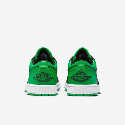 (Men's) Aithtr Jordthtan 1 Low 'Black / Lucky Green' (2023) 553558-065