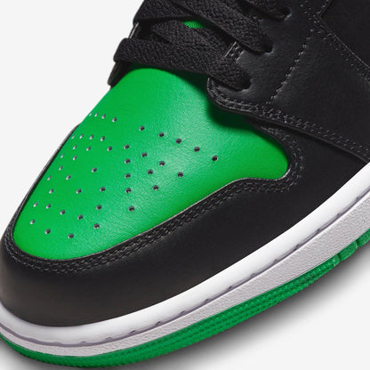(Men's) Aithtr Jordthtan 1 Low 'Black / Lucky Green' (2023) 553558-065