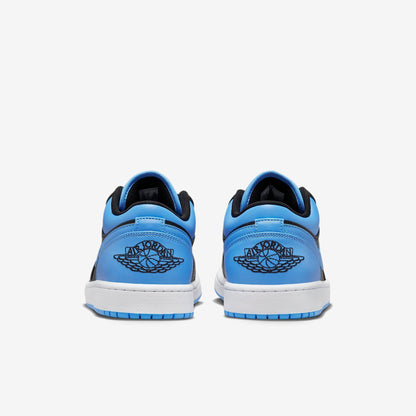 (Men's) Aithtr Jordthtan 1 Low 'Black / University Blue' (2023) 553558-041