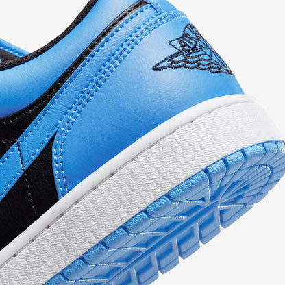 (Men's) Aithtr Jordthtan 1 Low 'Black / University Blue' (2023) 553558-041