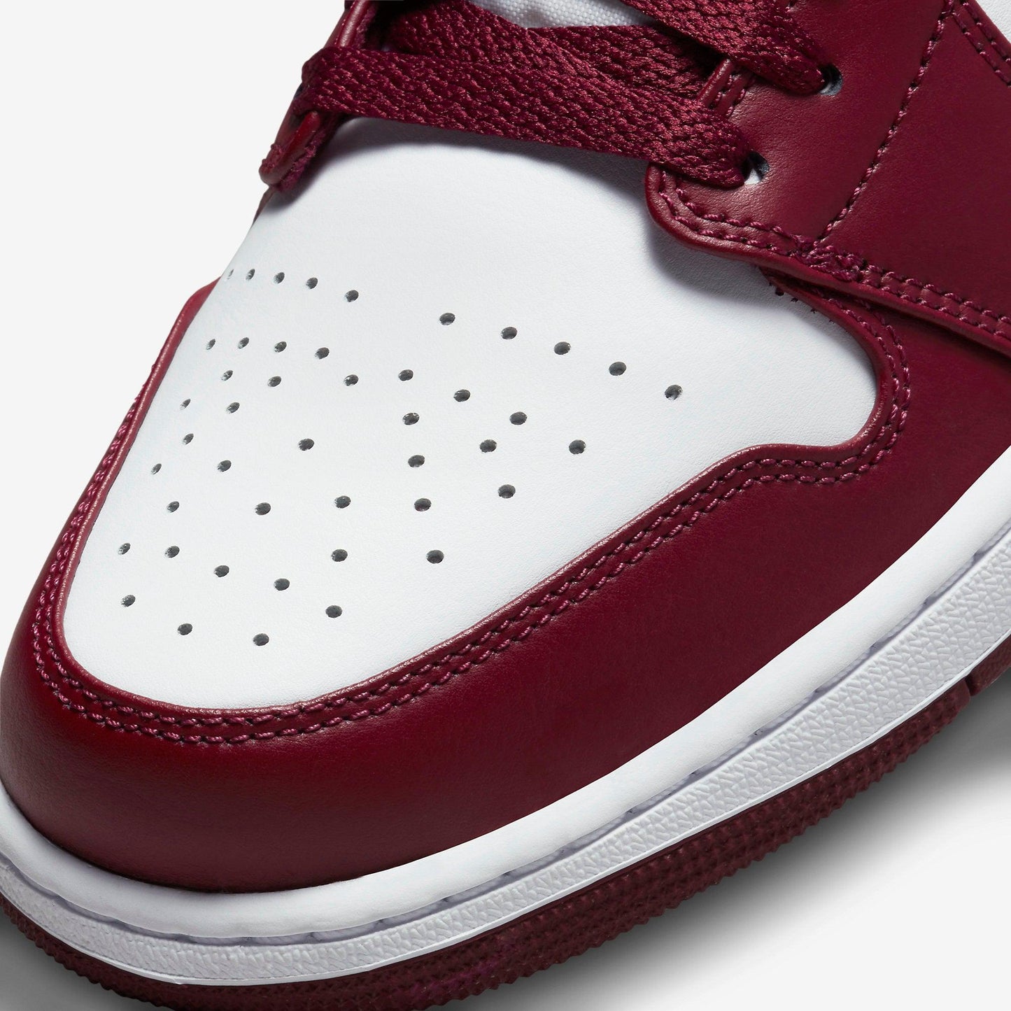 (Men's) Aithtr Jordthtan 1 Low 'Bordeaux' (2022) 553558-615