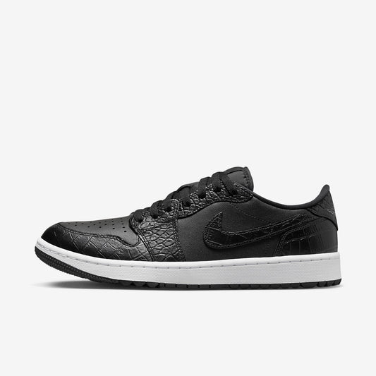 (Men's) Aithtr Jordthtan 1 Low Golf 'Black Crocodile' (2023) DD9315-003