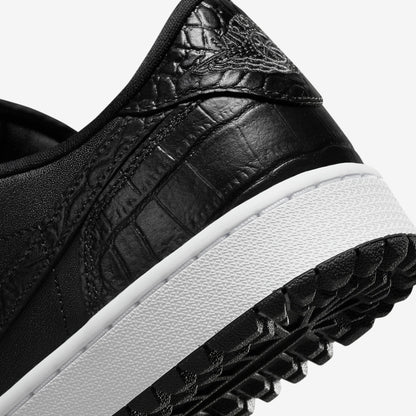 (Men's) Aithtr Jordthtan 1 Low Golf 'Black Crocodile' (2023) DD9315-003
