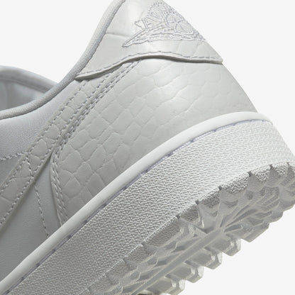 (Men's) Aithtr Jordthtan 1 Low Golf 'White Croc' (2023) DD9315-110