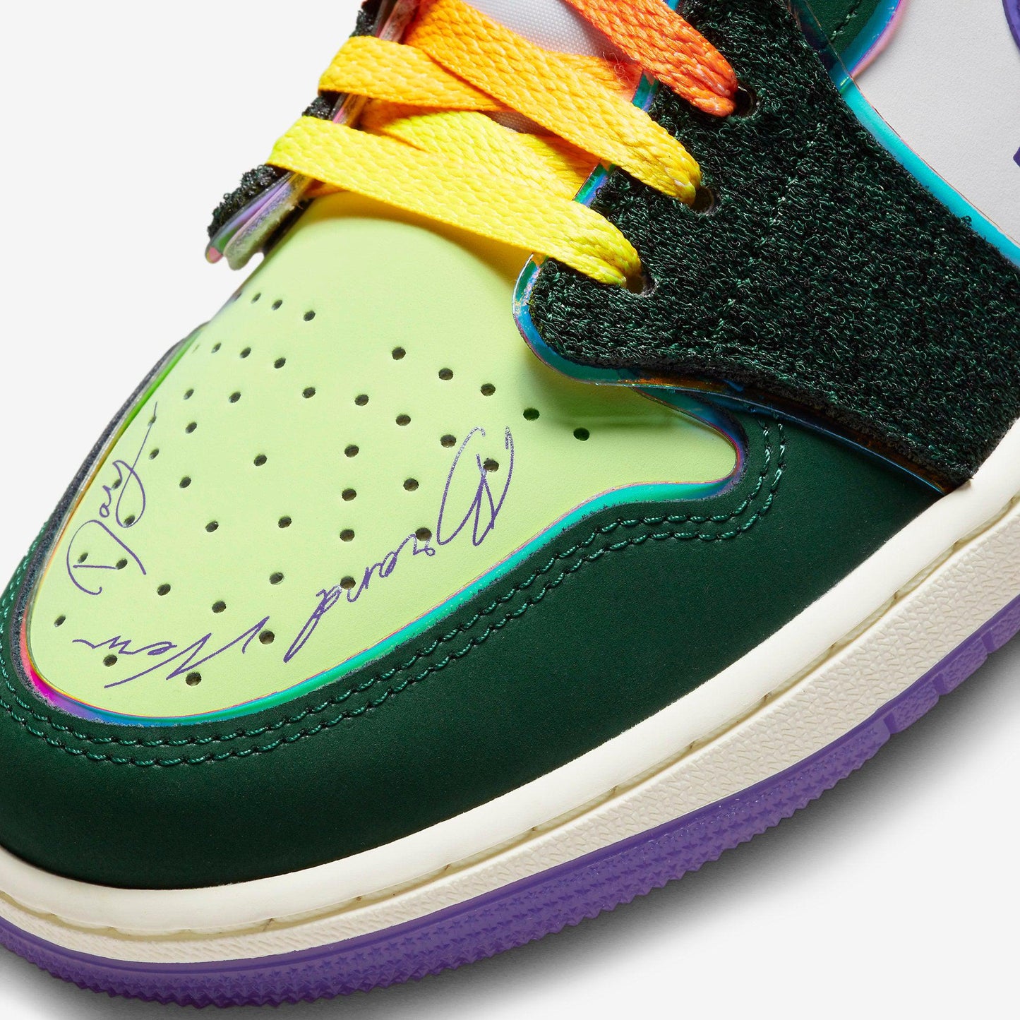 (Men's) Aithtr Jordthtan 1 Low OG DB18 x Riddhi Mahajan 'Doernbecher' (2023) FD9665-351