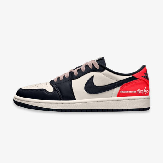 (Men's) Aithtr Jordthtan 1 Low OG x PSG 'Sail / Off Noir' (2024) HF8828-100