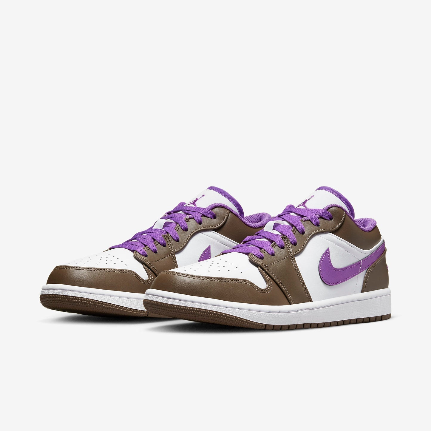(Men's) Aithtr Jordthtan 1 Low 'Purple Mocha' (2023) 553558-215