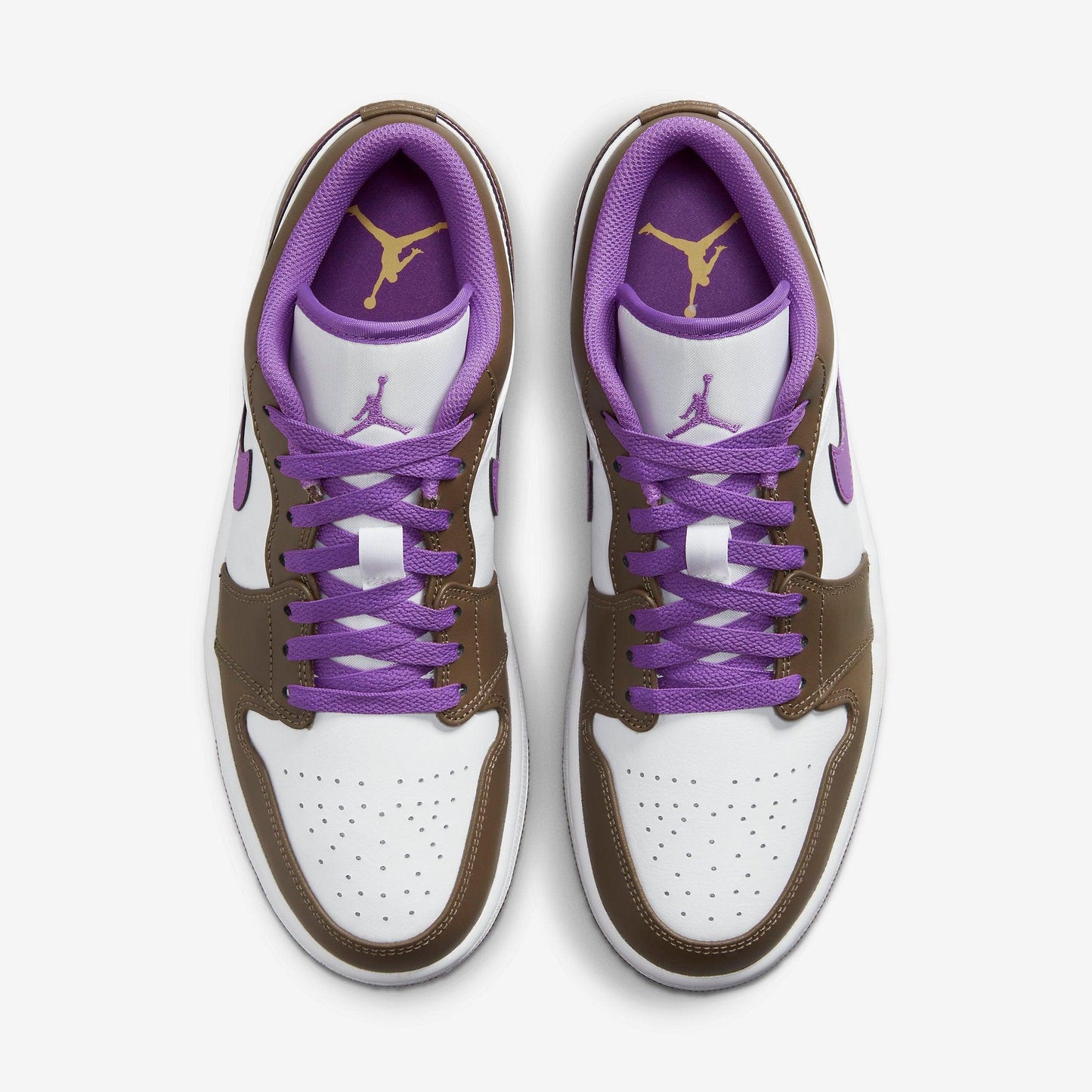 (Men's) Aithtr Jordthtan 1 Low 'Purple Mocha' (2023) 553558-215