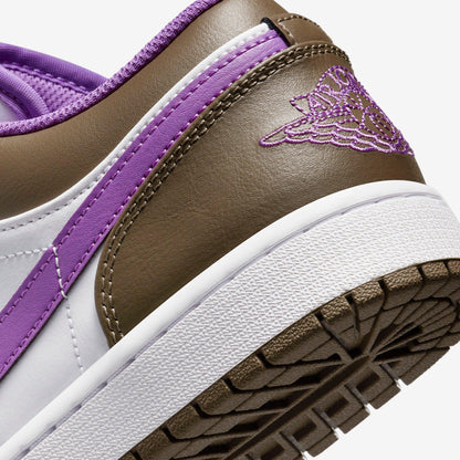 (Men's) Aithtr Jordthtan 1 Low 'Purple Mocha' (2023) 553558-215