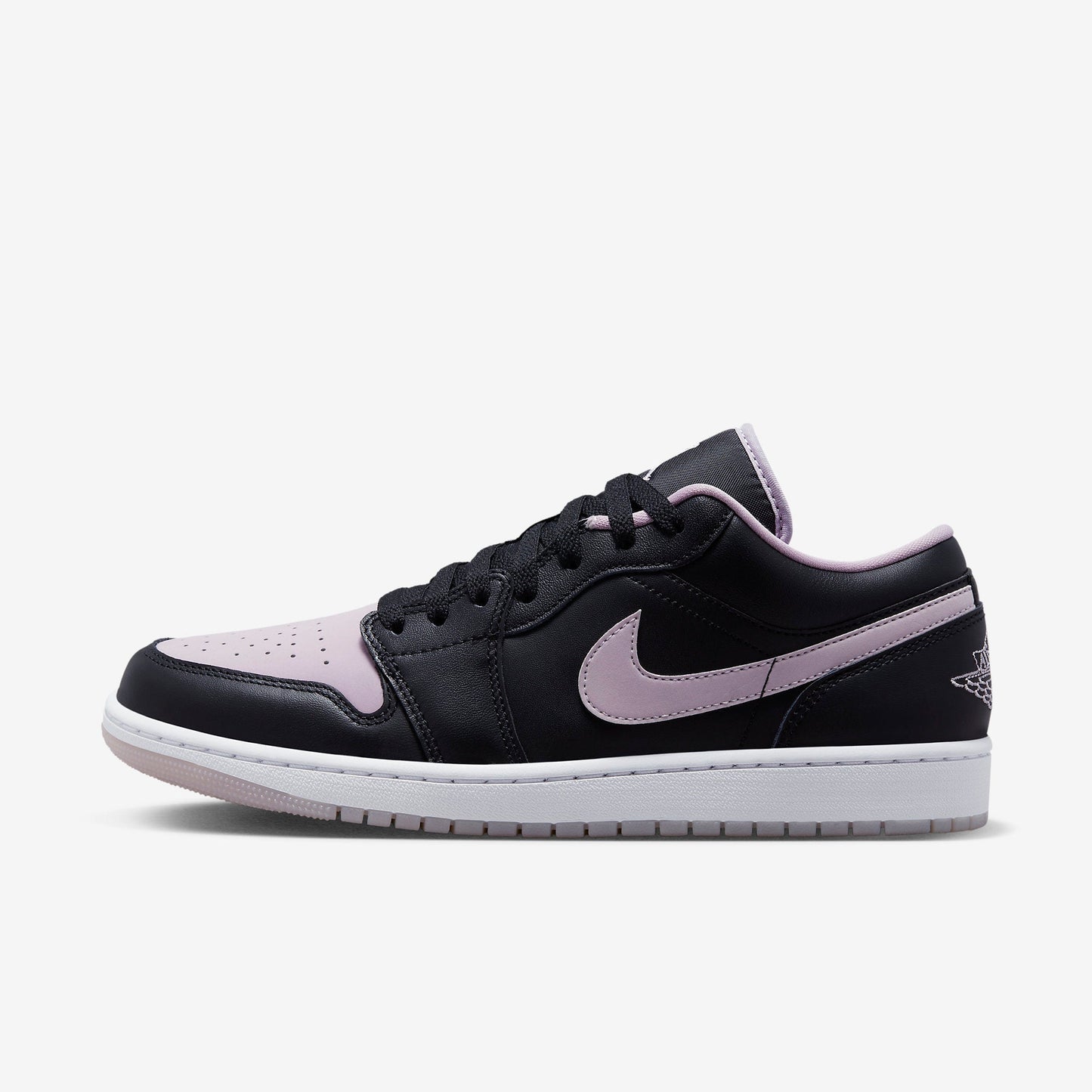 (Men's) Aithtr Jordthtan 1 Low SE 'Black / Iced Lilac' (2023) DV1309-051