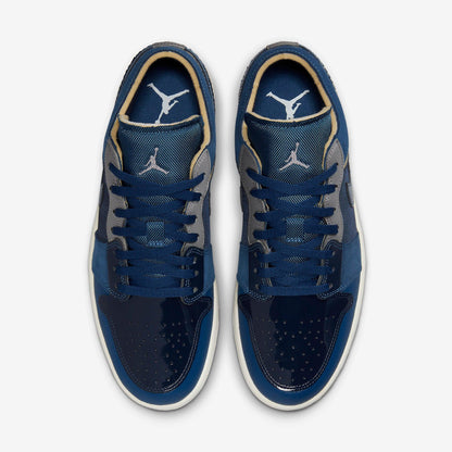 (Men's) Aithtr Jordthtan 1 Low SE Craft 'Inside Out Obsidian' (2022) DR8867-400