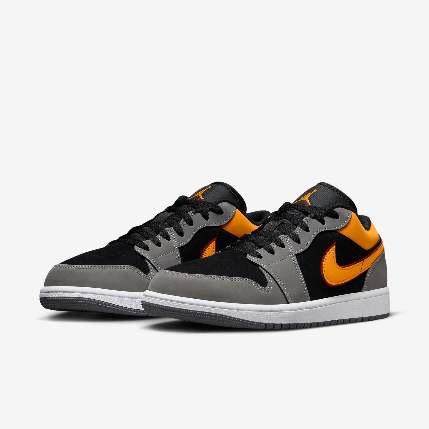 (Men's) Aithtr Jordthtan 1 Low SE 'Light Graphite / Vivid Orange' (2023) FN7308-008