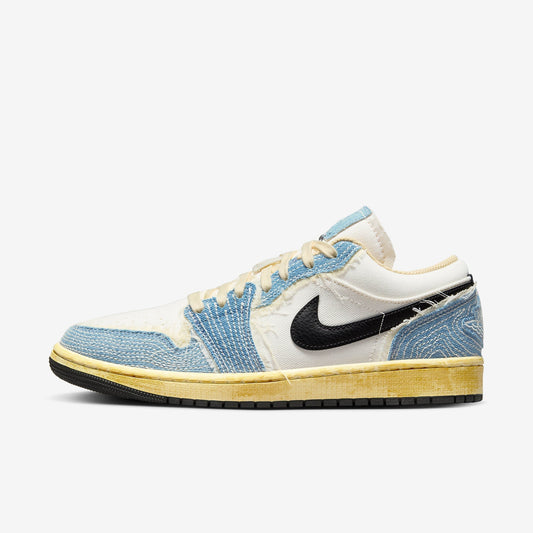 (Men's) Aithtr Jordthtan 1 Low SE 'WRMK Sashiko Denim' (2023) FN7670-493