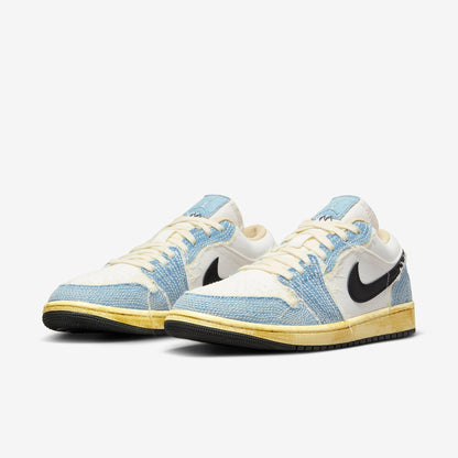 (Men's) Aithtr Jordthtan 1 Low SE 'WRMK Sashiko Denim' (2023) FN7670-493